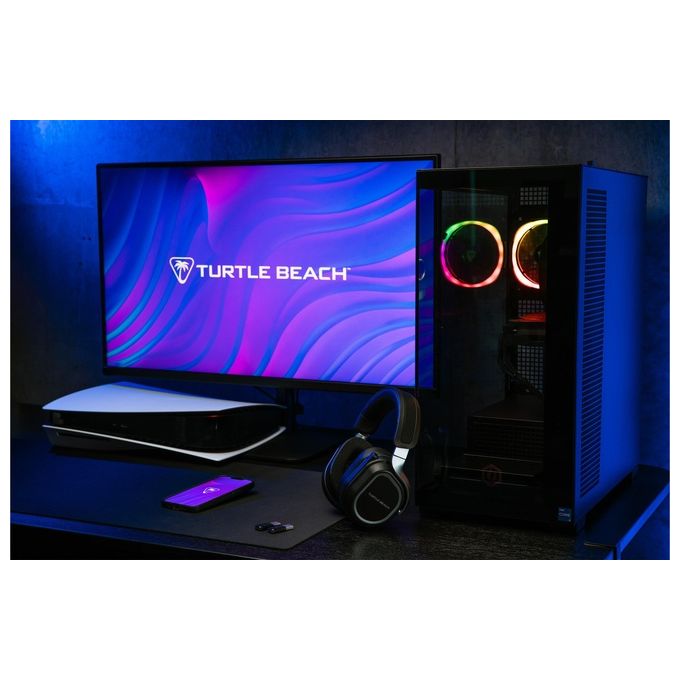 Turtle Beach TBS-3101-05 Stealth 700 Cuffie Wireless Gaming con Driver 60mm Batteria 80 Ore Bluetooth 5.2 e Doppio Trasmettitore USB per PS5 PS4 PC colore Nero