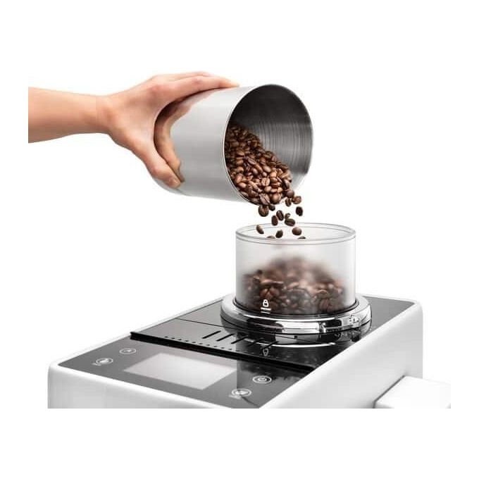 De'Longhi EXAM440.35.W Rivelia Macchina da caffe' Automatica 1,4 L 19 bar 1450 W Bean Switch System colore Bianco