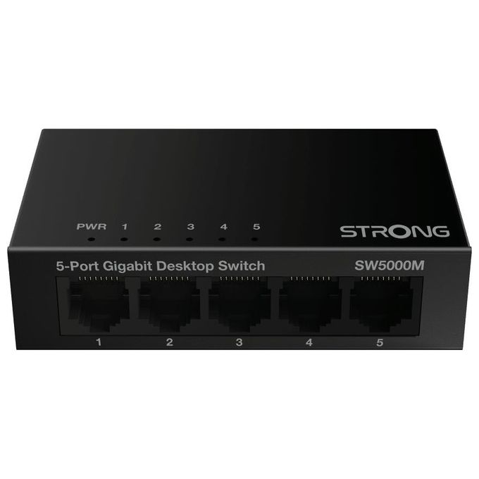 Strong SW 5000M Switch da Scrivania Gigabit a 5 Porte