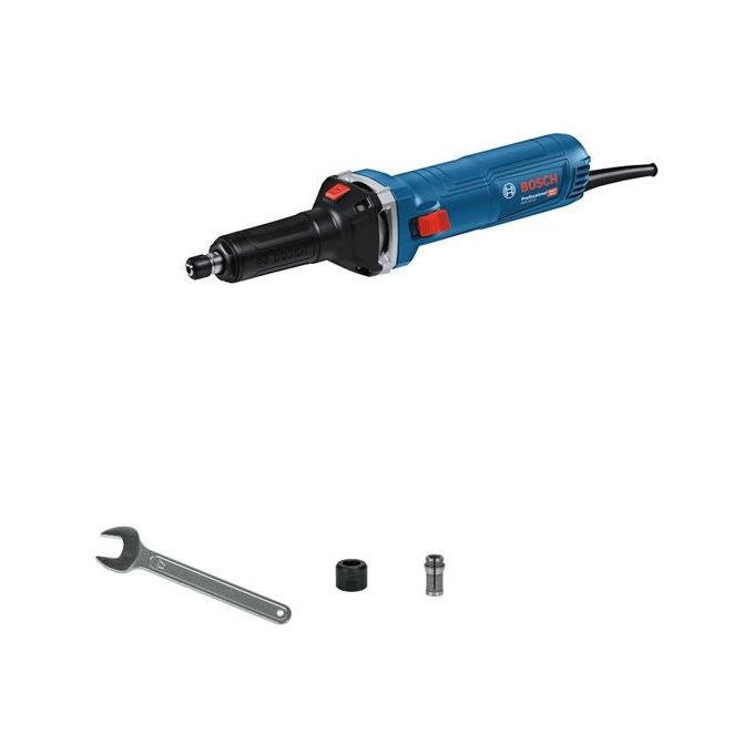 Bosch Professional 06012B5020 GGS 30 LS Smerigliatrice assiale 750 W fino a 33000 rpm con chiave e pinza da 6 mm colore Nero