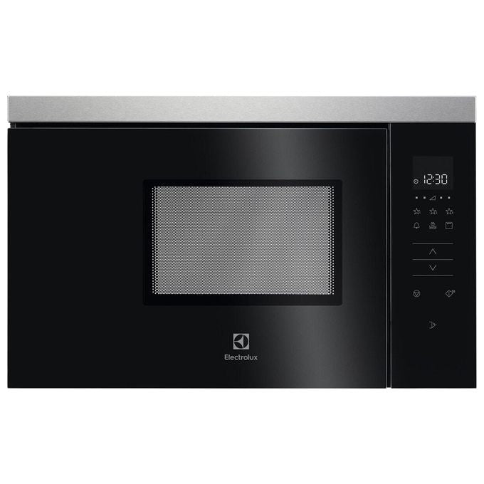 Electrolux MQ818GXE Forno a Microonde da Incasso con Grill 17 L 800 W Controllo Touch (37x59,4x29,6 cm) colore Nero
