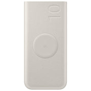 Samsung EB-U2510XUEGEU Power Bank 10000 mAh 25W con Ricarica Wireless e 2 Porte USB-C colore Beige
