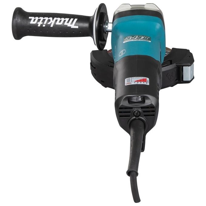Makita GA5093X01 Smerigliatrice angolare 125 mm 1900 W Velocita' Regolabile 2800-11500 rpm Sistema SJS II Soft Start colore Nero