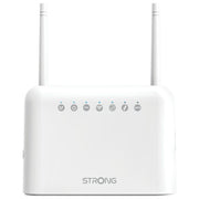 Strong 4GROUTER350 Router 4G LTE Portatile 4 porte LAN Wi-Fi 300 Mbit-s Download 150 Mbit-s Dual SIM colore Bianco