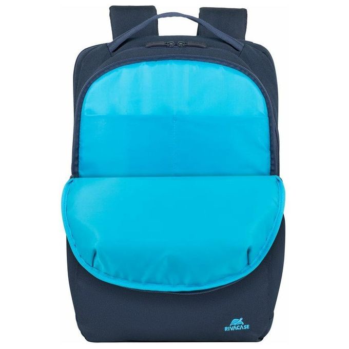 Rivacase 7764 Ulsan Zaino Porta PC 15.6'' Idrorepellente Poliestere Urbano colore Blu Scuro