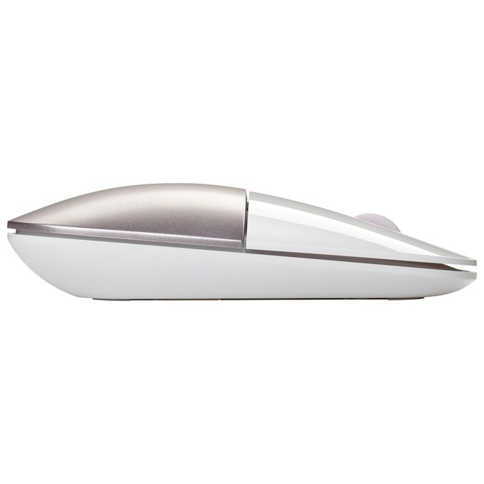HP Z3700 Mouse RF Wireless 1200 DPI Ambidestro Bianco-Rosa