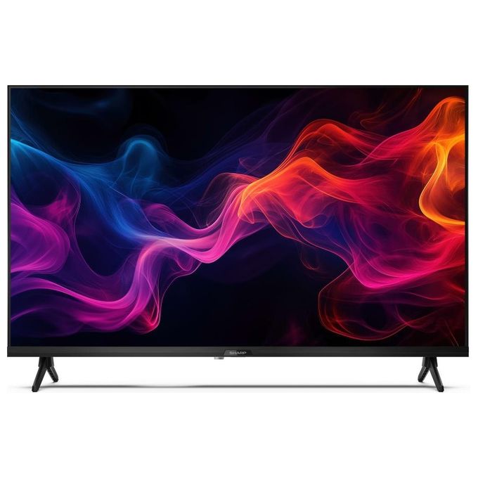 Sharp 32GF2265E Smart TV LED 32'' HD Google TV DVB-T2 Wi-Fi Bluetooth HDR10 colore Nero
