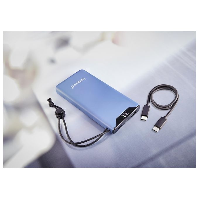 Intenso Powerbank F10000 Blu 10000 mAh con USB-C a Tipo C