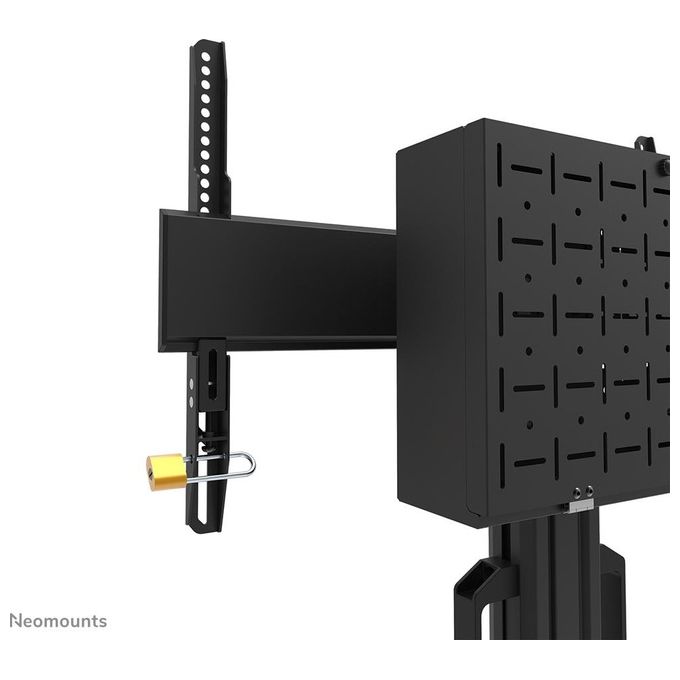 Neomounts FL50S-825BL1 MOVE Up Carrello TV Mobile 37'' 75'' 70 Kg Altezza Regolabile Certificato TÜV colore Nero