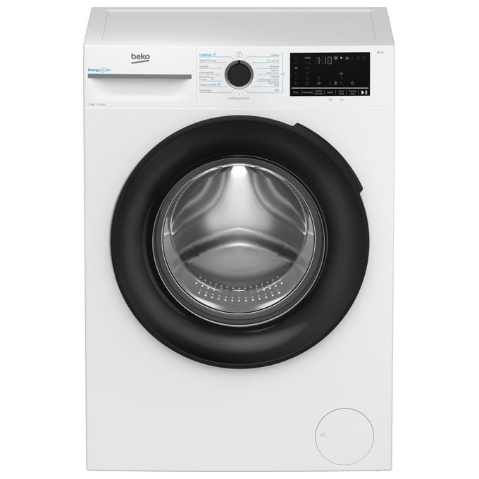 BEKO BMWT31241A: Lavatrice 12kg Classe a 1400giri linea estetica NX motore ProSmart Inverter Display Touch oblo' nero tecnologia EnergySpin tecnologia a vapore SteamCure