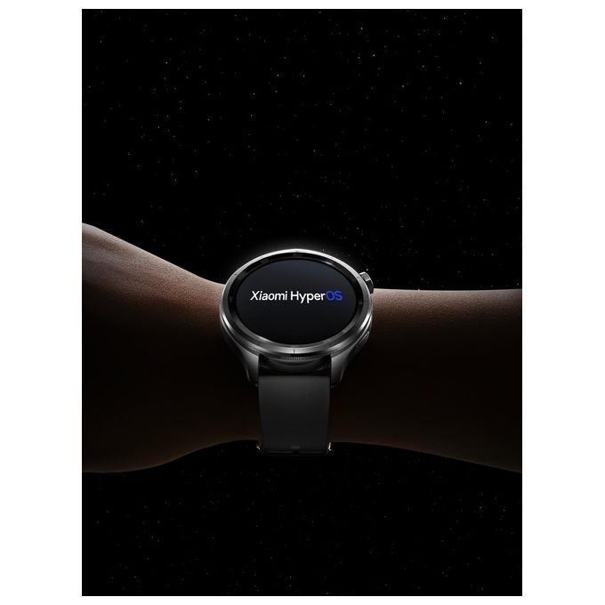Xiaomi BHR9195GL Watch S4 Smartwatch AMOLED 1.43'' HyperOS 2.0 NFC GPS 150+ Sport 15 giorni autonomia colore Nero