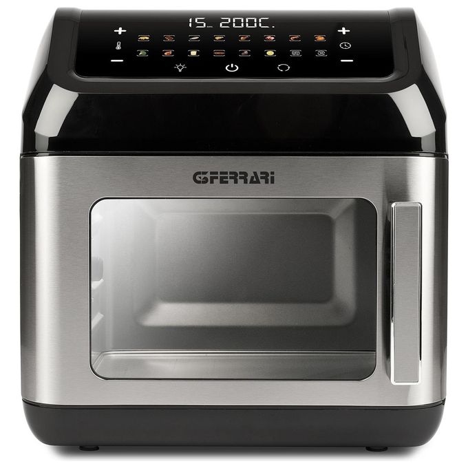 G3 Ferrari G10187 Friggisano Evo Friggitrice ad aria 13 L 1700 W 16 Programmi Display Digitale colore Grigio
