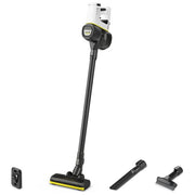 KÄRCHER 1.198-630.0 VC 4 Cordless myHome Aspirapolvere a bastone 2 in 1 senza sacco 650 ml autonomia fino a 30 min 79 dB colore Nero Giallo