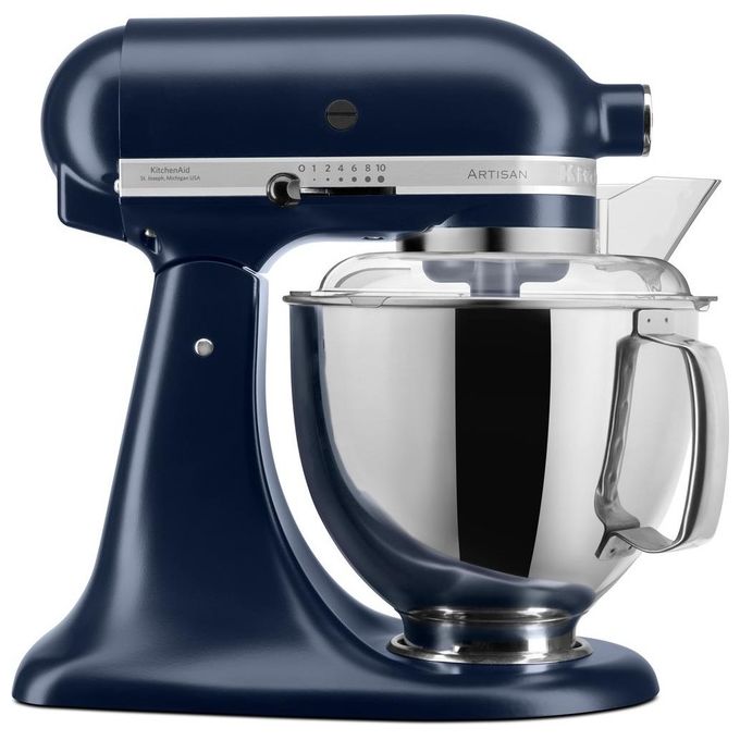 KitchenAid 859711580070 Artisan Sbattitore con base 300 W 4,8 L 10 velocita' Movimento planetario colore Blu