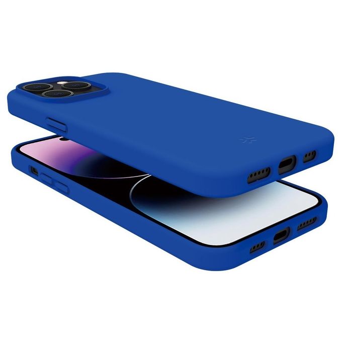 Celly Cromo Cover per iPhone 15 Pro Max Blu