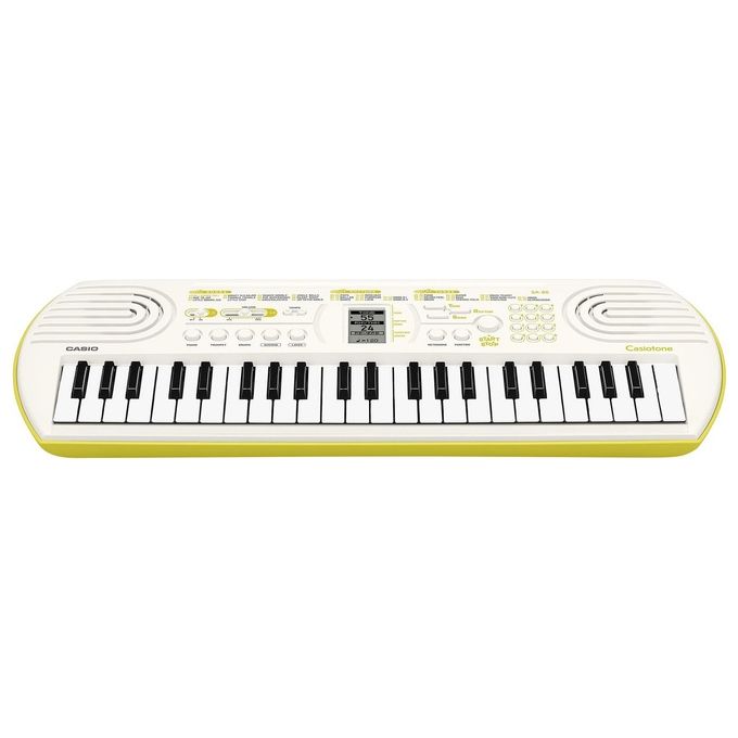 Casio SA-80H5 SA-80 Tastiera Musicale 44 Mini Tasti 100 Suoni 50 Ritmi colore Bianco
