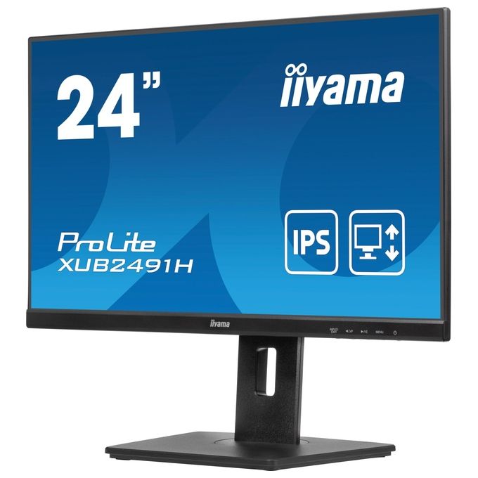 Iiyama XUB2491H-B1 ProLite Monitor PC 23.8'' IPS Full HD 1920x1080 100Hz 0,5ms AMD FreeSync colore Nero