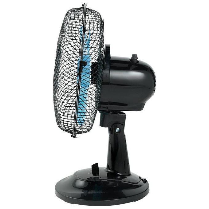 Ardes Ventilatore da Tavolo Silenzioso 3 Pale New Easy 23 AR5EA23B per Climatizzazione Efficiente in Ambienti Interni