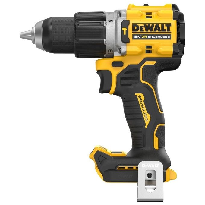 Dewalt DCD805NT-XJ XR Trapano Avvitatore a Percussione Brushless 18V 90 Nm 2 velocita' 15 impostazioni coppia mandrino 13 mm