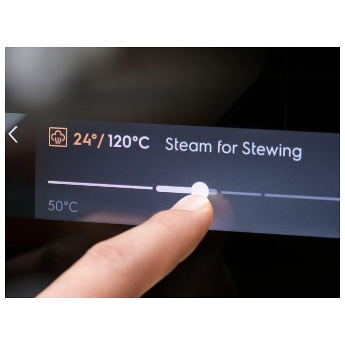 Electrolux KVBAS21WX Forno multifunzione compatto da Incasso SteamBoost Vapore 100% 22 funzioni Classe energetica A++ Inox