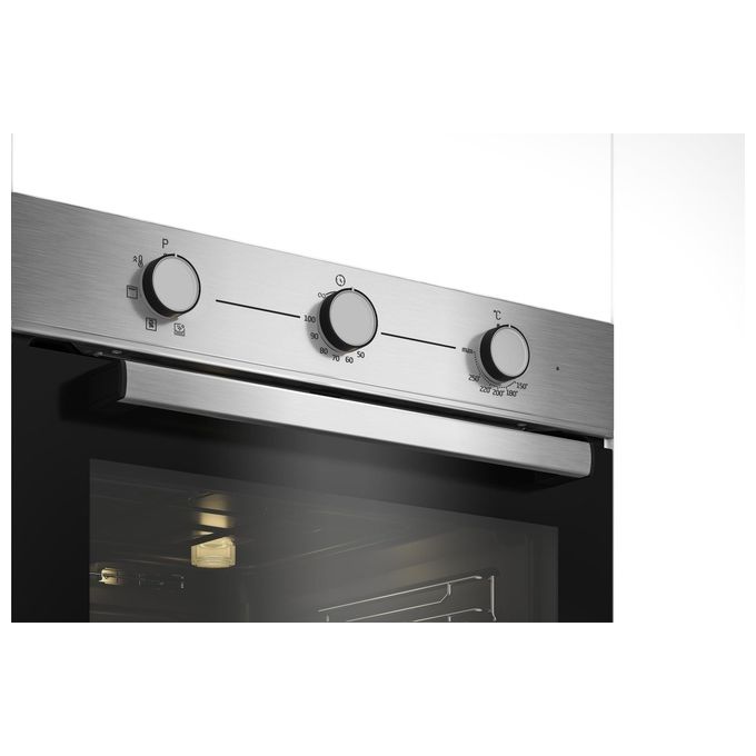 Beko BBIE12100X Beyond Forno da incasso Elettrico Ventilato 72 L Classe A 6 Funzioni Grill AeroPerfect (59.5x59.4x56.7 cm) colore Inox