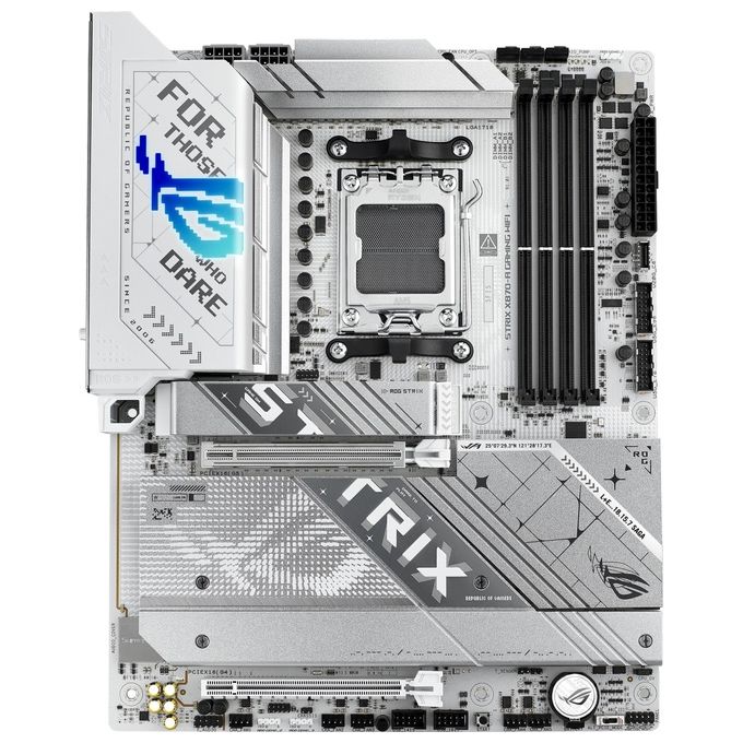 Asus ROG STRIX X870-A GAMING WIFI Scheda Madre ATX Socket AM5 AMD X870 DDR5 192 GB Wi-Fi 7 colore Alluminio