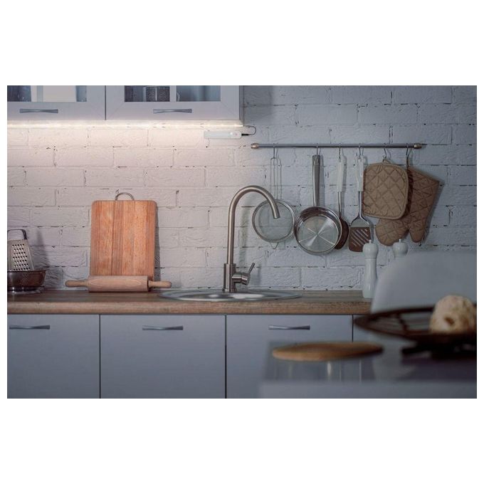 Ansmann Led-Band con Sensore 2mt 60 LEDs Bianco Caldo