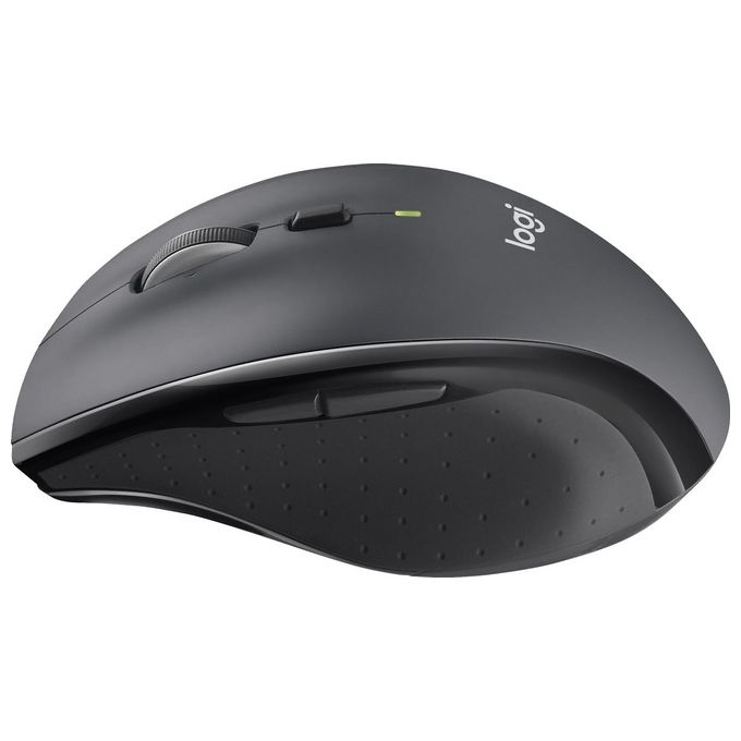 Logitech 705 Marathon Mouse Wireless, Ricevitore USB Unifying 2,4 GHz, 1000 DPI, 5 Pulsanti Programmabili, Durata Batteria di 3 Anni, Compatibile con PC, Mac, Laptop, Chromebook - Nero