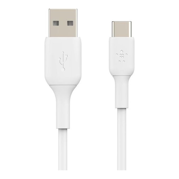 Belkin BoostCharge Cavo USB 1mt USB 2.0 USB A USB C Bianco