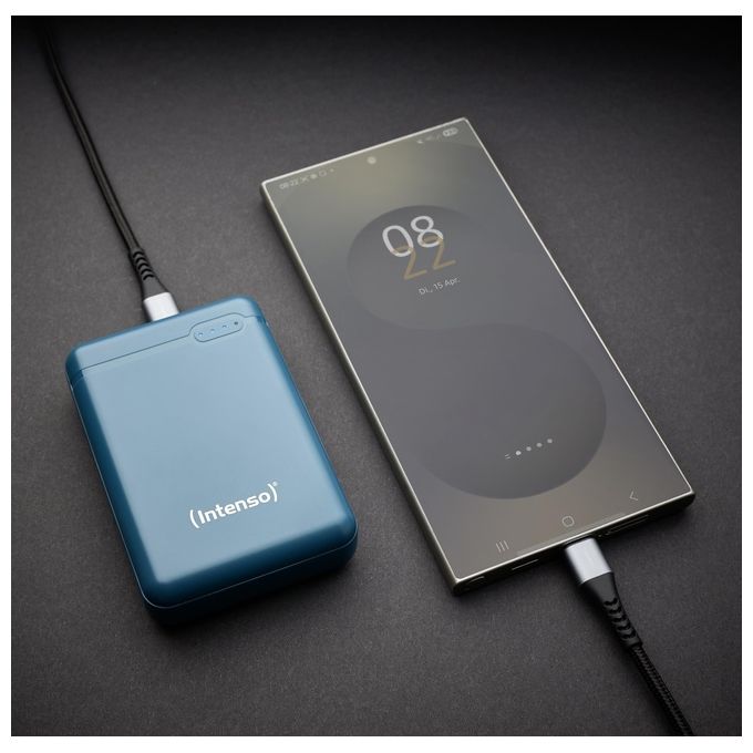 Intenso Powerbank XS 10000 Caricabatterie Portatile 10000mAh Petrol
