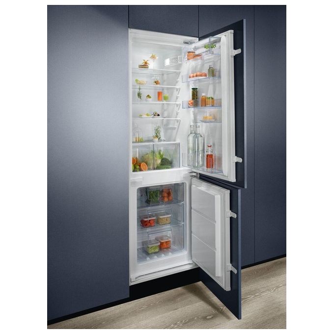 Electrolux LNT6NE18S Serie 600 Frigorifero Combinato Incasso 257 L 177,2 cm Classe E 35 dB TwinTech Total No Frost colore Bianco