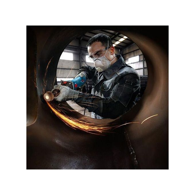 Bosch Professional 06012B5020 GGS 30 LS Smerigliatrice assiale 750 W fino a 33000 rpm con chiave e pinza da 6 mm colore Nero