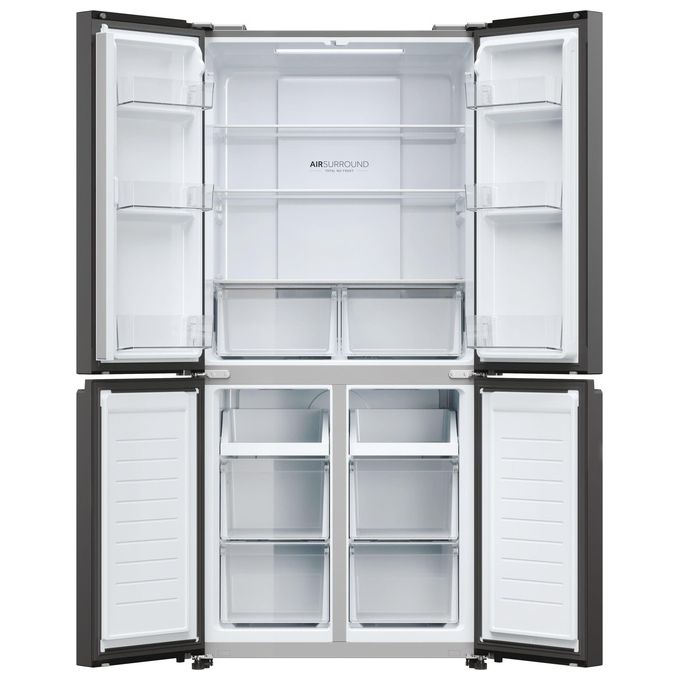 Haier HCR3818ENPT Cube 83 Serie 3 Frigorifero Multiporta 467 L 181 cm Classe E 35 dB Total No Frost colore Antracite