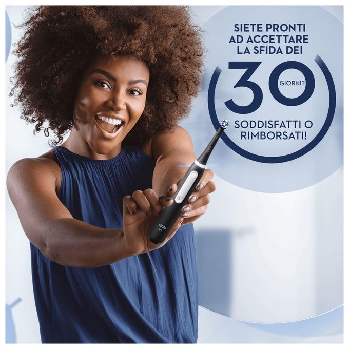 Oral-B 8006540731536 iO 3 Spazzolino elettrico Rotante-Oscillante 3 modalita' Timer 2 min colore Nero