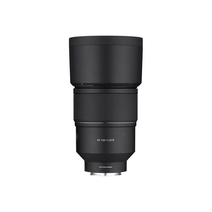 Samyang F1215106101 AF 135mm F1.8 FE Teleobiettivo Focale Fissa Apertura f-1.8 per Sony E Mount 11 Lamelle Diaframma 82 mm Filtro colore Nero