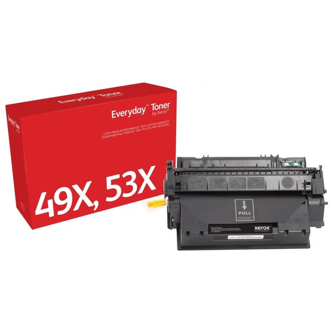 Xerox Toner Everyday Nero per HP Q5949x-Q7553x 6000 Pagine