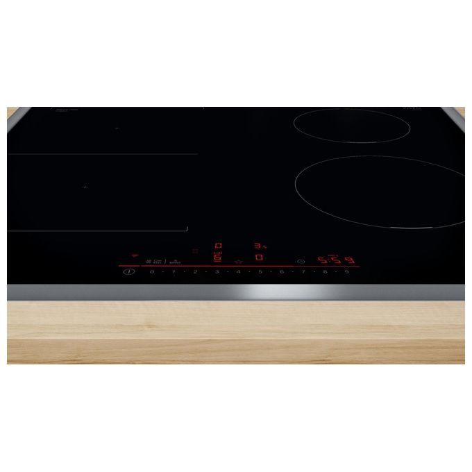 Bosch PVS645HB1E Serie 6 Piano cottura a induzione 60 cm 4 zone CombInduction DirectSelect Wi-Fi PowerBoost colore Nero