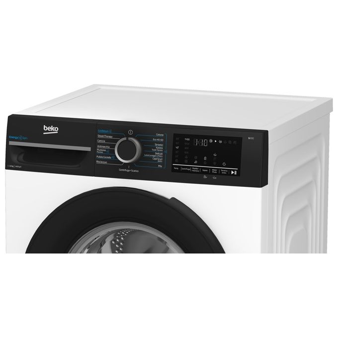 BEKO BMGWT41241B Lavatrice Libera Installazione 12 kg Classe a Centrifuga 1.400 giri-min Bianco.