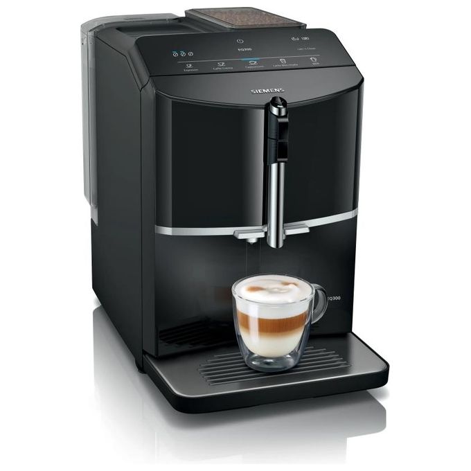 Siemens TF301E19 EQ300 Macchina da caffe' automatica 1,4 L 15 bar 1300 W OneTouch MilkPerfect colore Nero piano lucido