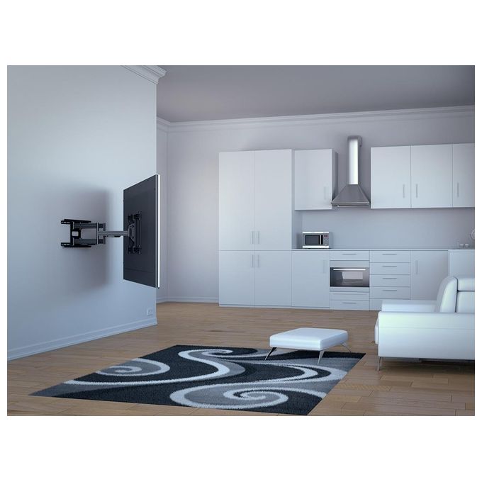 Multibrackets MB2616 M Universal Flexarm Pro Supporto TV a Parete 125 Kg 55'' - 110'' VESA 200x100 - 800x600 Inclinazione -5° +15° Rotazione -45° +45° colore Nero