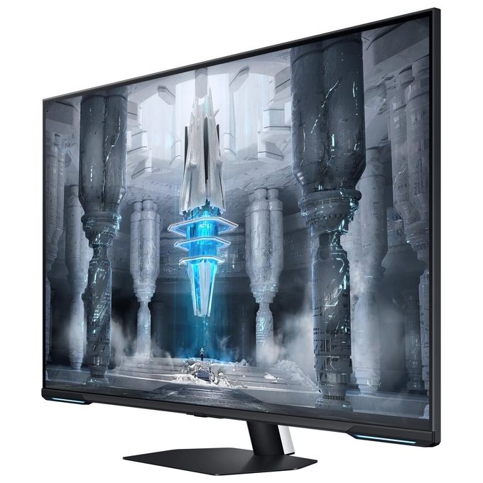 Samsung LS43CG700NUXEN Odyssey Neo G7 Monitor Gaming 43'' UHD 4K VA 144Hz 1ms HDR10+ FreeSync Premium Pro Smart TV WiFi Bluetooth colore Bianco