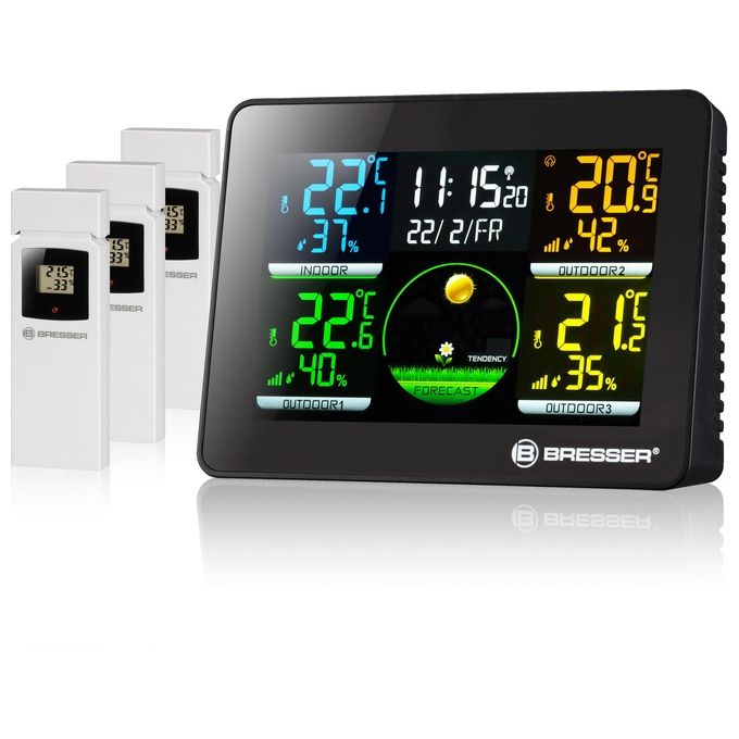 Bresser Termometro e Igrometro Quadro NLX