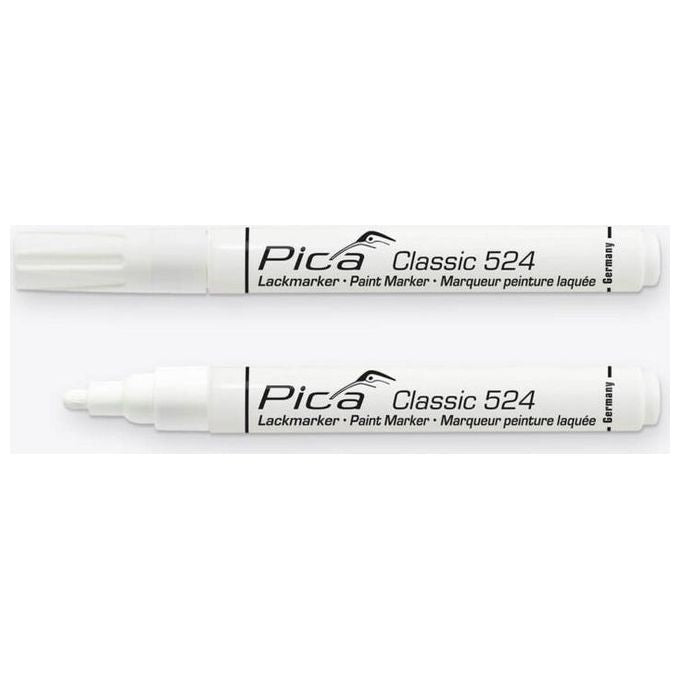 Pica Paint Marker 2-4mm Punta Tonda Bianco