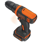 Black+Decker Trapano-Avvitatore Compatto Facile e Veloce 10.8V Litio 1.5 Ah