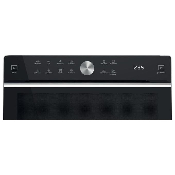 Whirlpool MWSC 933 SB Supreme Chef Forno a microonde combinato 33 L 900 W Grill Crisp Vapore 6° Senso colore Argento