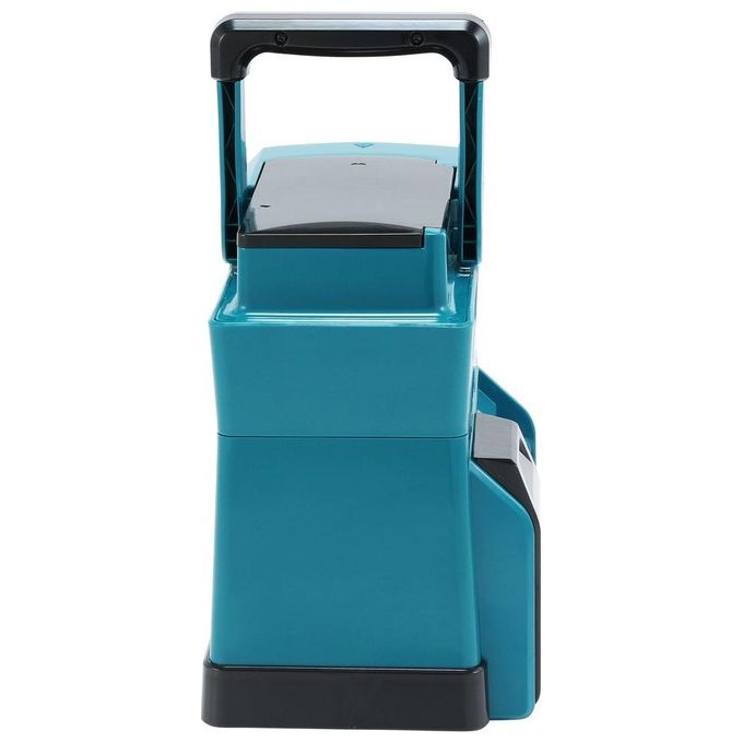 Makita DCM501Z Macchina da caffe' americano portatile con batteria 10,8-18V Li-ion serbatoio 240 ml compatibile cialde e caffe' macinato colore Nero Blu