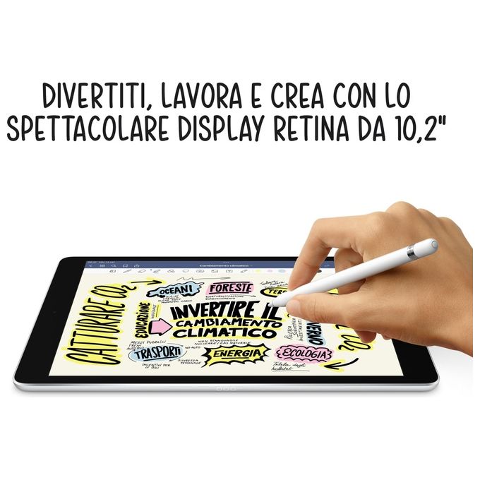 Apple MK2K3TY-A iPad 10,2'' 9ª Generazione Wi-Fi 64GB chip A13 Bionic colore Grigio Siderale