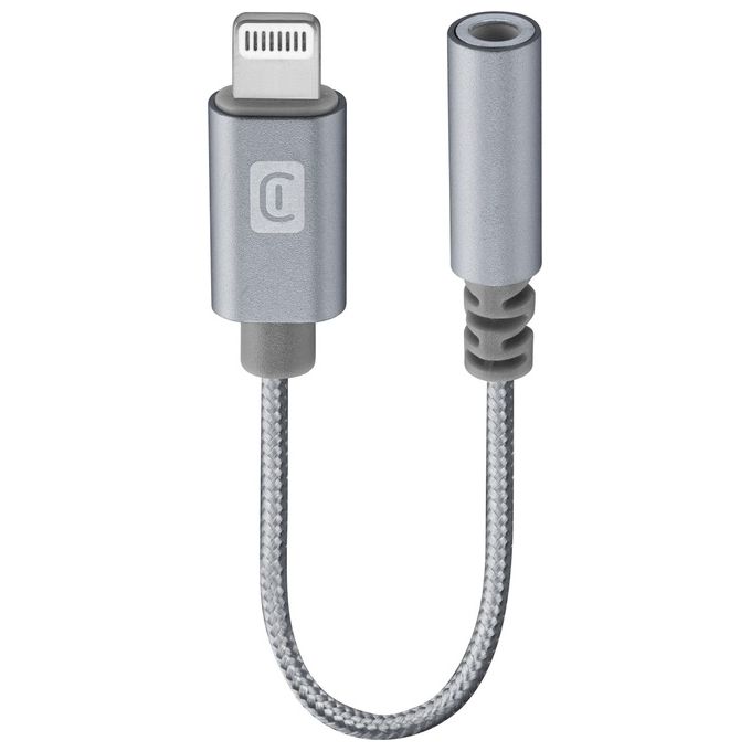 Cellular Line Music Enabler Lightning Adattatore Audio per Jack 3,5mm