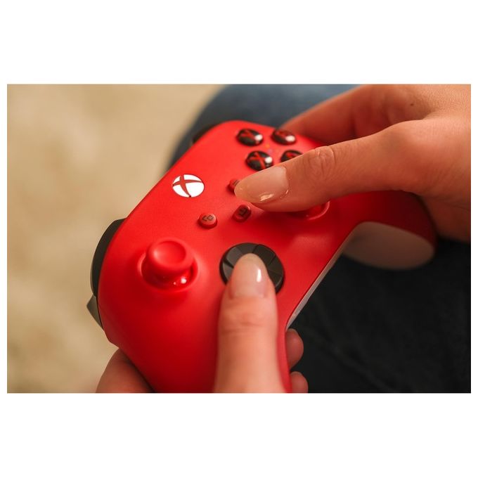 Xbox 1914 Pulse Red Controller Wireless Gamepad per Xbox Series X S Xbox One Windows 10 11 Android iOS colore Rosso