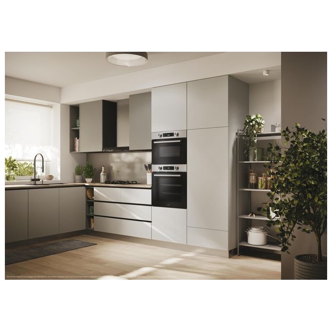 Candy 33703828 New Moderna Forno da incasso Elettrico 78 L Classe A++ Controllo Touch Wi-Fi hOn Autopulizia Idrolitica (59.5x59.5x56.8 cm) colore Nero Acciaio inox